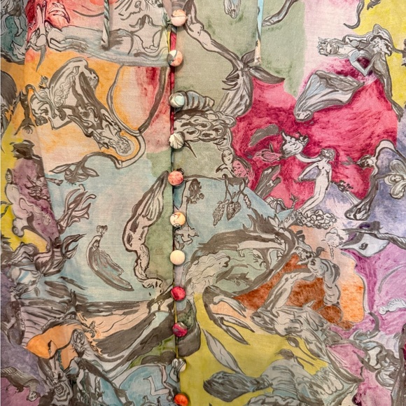 Alice + Olivia x X LOLA SCHNABEL Julius Tunic Blouse - Picture 8 of 10